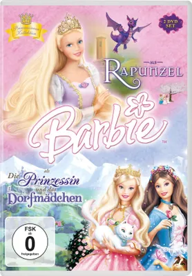 Produktbild von Barbie als Rapunzel & Barbie als die Prinzessin und das Dorfmädchen
