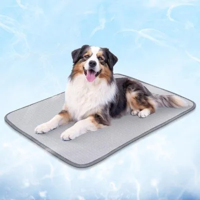 Produktbild von BVAGSS Kühlmatte für Hunde, Kühlmatte für Hunde, Kühlmatte für kleine und mittelgroße Hunde oder Katzen, maschinenwaschbar - Vemera