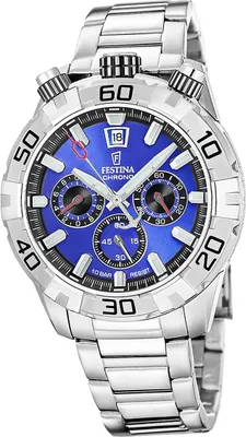 Produktbild von Festina Herrenuhr The Originals Armbanduhr Edelstahl silber D2UF20743/3