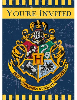 Produktbild von Harry Potter 8 Einladungskarten & Umschläge
