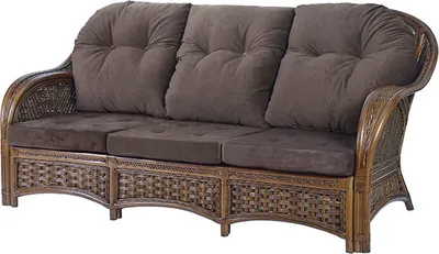 Produktbild von RattaNeo Alhambra s3 sofa 3-osobowa z rattanu naturalnego