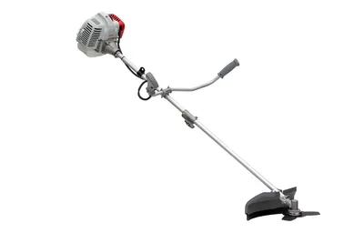 Produktbild von IKRA Benzin Freischneider IBF 4342 | 1250 Watt | 1,3l Tank | 2 x Fadenspule 42 cm Schnittbreite | 3- & 8-Zahn-Messer Ø 25,5 cm | Profi-Schultergurt