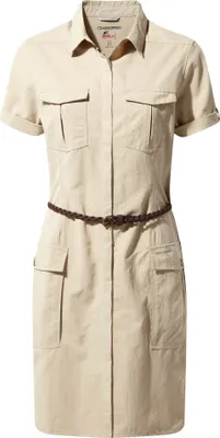 Produktbild von Craghoppers NosiLife Savannah Damen-Hemdblusenkleid CG1057 (42 DE) (Wüstensand)