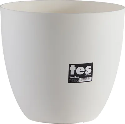 Produktbild von Plastiken Runder Topf 38 Cm Weiß  Weiß One Size