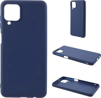 Immagine prodotto di Custodia per Samsung Galaxy A22 4G Custodia in silicone Custodia Cover Bumper Blu Opaco