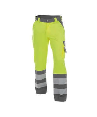 Immagine prodotto di DASSY® Lancaster pantaloni ad alta visibilità GIALLO NEON/GRIGIO CEMENTO taglia 56 lunghezza: STANDARD
