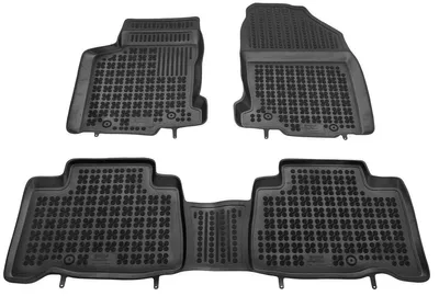 Produktbild von REZAW PLAST Fußmatten Set Gummi für LEXUS NX (ZGZ1, AGZ1, AYZ1) Vorne+Hinten