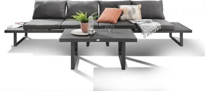 Produktbild von Destiny Loungegruppe SEA POINT, Tisch 110x58cm, vielseitig aufstellbar