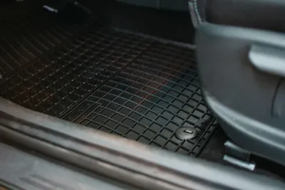 Produktbild von Fahrermatte Automatte Gummi Schwarz für Volkswagen Golf IV 1997-2003