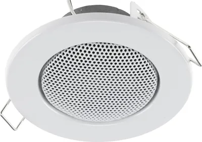 Produktbild von Wbudowany głośnik ścienny i sufitowy, 8 cm, optyka reflektora LED, biały