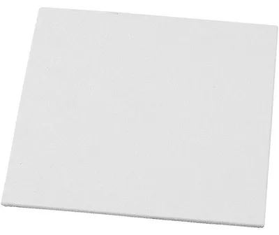 Produktbild von Malpappe, Größe 15x15 cm, Stärke: 3 mm, Weiß, 1Stck., 280 g