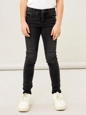 Produktbild von Name It Polly Tyla 7677 Jeans Schwarz 9 Years Mädchen Schwarz 9 Years