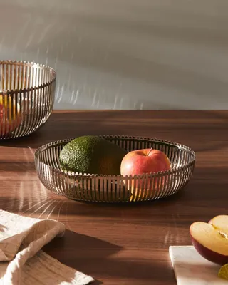 Produktbild von Ovale Mandschaal - rostfreies Stahl - 1 Stück - 26 cm x 20 cm x 6 cm