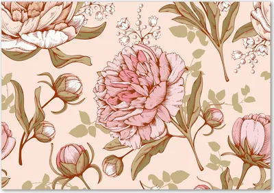 Produktbild von Tulup® Glas-Bild - 100 x 70 - Wandbild aus Glas - Wandkunst - Wandbild hinter gehärtetem Sicherheitsglas - Blumen & Pflanzen - Pfingstrosen - Rosa