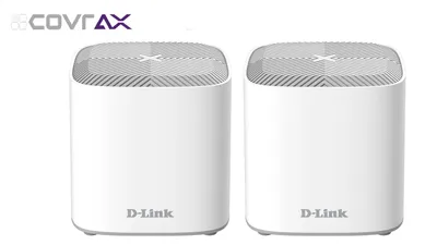 Obrázok produktu pre D-Link COVR-X1862, 2,4 GHz, 5 GHz, 1800 Mbit/s, WPA, WPA2, WPA3, 10,100,1000 Mbit/s