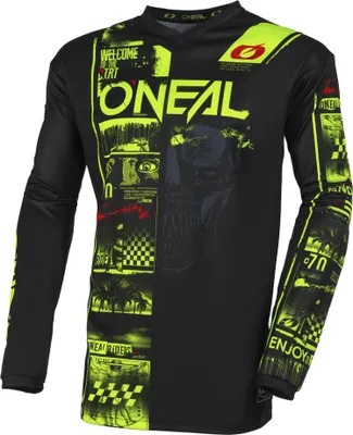 Obrázok produktu pre O'Neal ELEMENT ATTACK dres čierny/žltý S