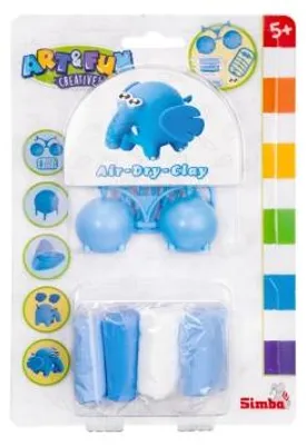 Produktbild von Simba 106354759 - A&F Air Dry Clay Elefant - Neu