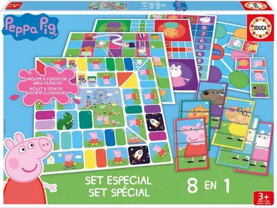 Image de Peppa Pig - Jeu de jeux 8v1