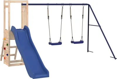 Immagine prodotto di Set da Gioco da Esterno in Legno Massello di Pino