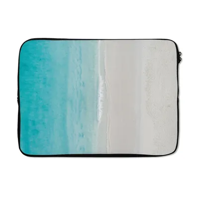 Produktbild von MuchoWow® Laptop Hülle 14 ZollStrand - Meer - Insel Laptoptasche - Laptoptasche - Stoßsicher - Schutzhaube