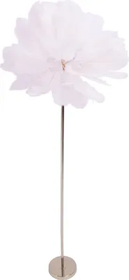 Zdjęcie produktu dla Lampa podłogowa z pióropuszem strusia Iron Art 61 cali LED USB Bezstopniowe ściemnianie Nowoczesna dekoracyjna lampa stojąca do sypialni Salon Różowy