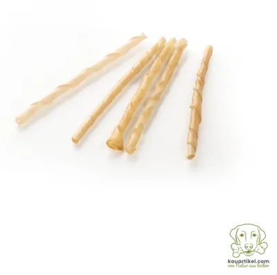 Produktbild von Rinder-Kausticks, gedreht - Ø 5 - 6 mm, VPE:10 Stück