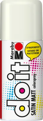 Produktbild von Marabu Sprühfarbe do it SATIN MATT weiß 150 ml Dose