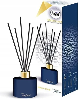 Produktbild von BRAIT Raumduft, dekoratives Duftöl mit Stäbchen, Golden Lake, 100 ml