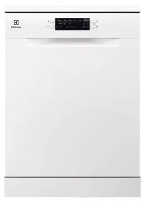Produktbild von Electrolux Serie 300 ESA47210SW, Freistehend, Standardgröße (60 cm), Weiß, Grau, Weiß, Tasten