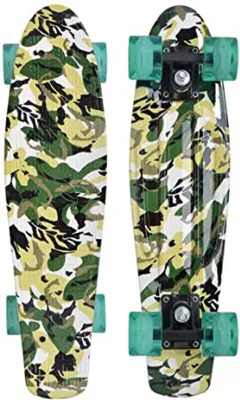 Produktbild von SCHILDKRÖT Retro Skateboard Free Spirit Camouflage