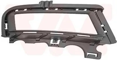 Produktbild von VAN WEZEL Lüftungsgitter Grill Stoßfänger für VW Golf VII Schrägheck (5G1, BQ1, BE1, BE2) mit Loch/Löchern für Nebellampen