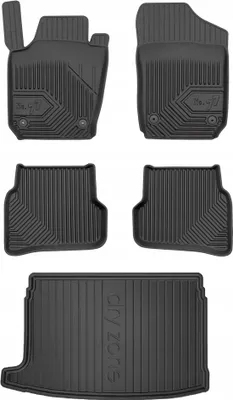 Immagine prodotto di SET 77 tappetini e tappetini VW Polo 5 hatchback 2009-2017 d