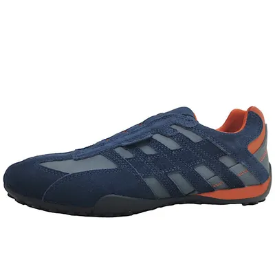 Produktbild von Geox UOMO SNAKE Herrenschuhe Für lose Einlagen Slipper Blau Freizeit