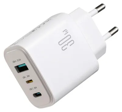 Image de Chargeur secteur Joyroom JR-TG6 GaN 30W - blanc