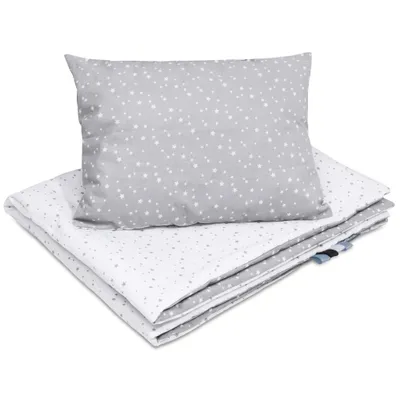 Obrázek produktu pro Bellochi multifunkční sada dětského povlečení - ložní prádlo s výplní 75x100 cm a polštář 30x40 cm - vyrobeno ze 100% bavlny - Polaris