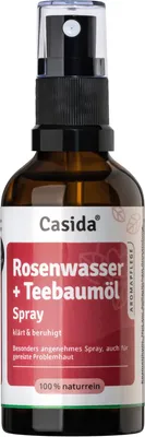 Produktbild von Rosenwasser & Teebaumöl Spray 50 ml