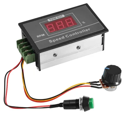 PWM DC Motor Drehzahlregler 6-60V 30A mit Display