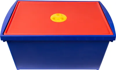 Produktbild von ONDIS24 Aufbewahrungsbox System Box M blau/rot