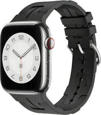 Immagine prodotto di Cinturino Apple Watch Beline Silicone Ultra 42/44/45/49Mm Nero /Nero Box