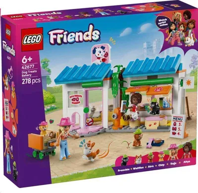 Zdjęcie produktu dla LEGO Friends Piekarnia z psimi przysmakami, Zestaw do budowania, 6 lat(a), Plastik, 278 szt., 481 g