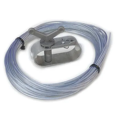 Produktbild von Draht-Spannseil mit Spanner für Pool Planen 13 m