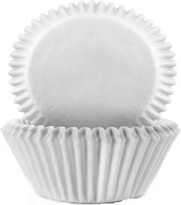 Produktbild von Set mit 100 Ibili-Muffinformen, Papier, 7,5 x 3,5 cm, weiß