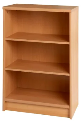 Produktbild von Bücherregal mit 3 Fächern - Buche - 54 x 86 x 34 cm