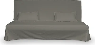 Produktbild von Dekoria Bezug für Beddinge Sofa, lang mit zwei Kissenhüllen, grau, Bezug für Beddinge