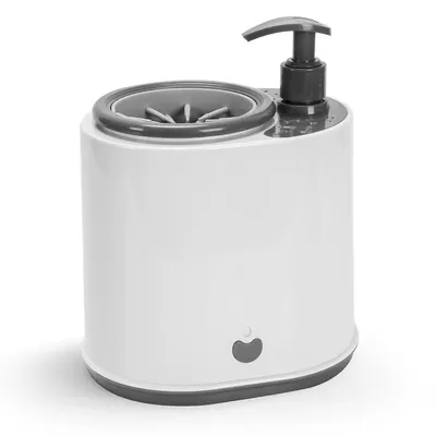Produktbild von Elektrischer Pfotenreiniger, tragbarer Hundepfotenreiniger mit automatischer 360°-Silikonbürste, USB-Ladefunktion, geeignet für Hunde und Katzen