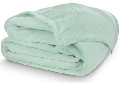 Obrázok produktu pre Mikrofleecová deka 150x200 cm pistáciová