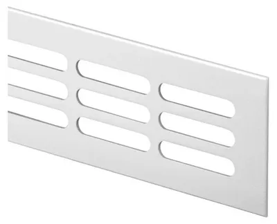 Immagine prodotto di Griglia di ventilazione in alluminio 60x600mm anodizzata naturale