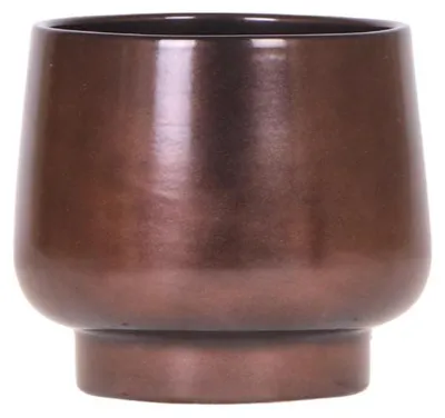 Image de Cache-pot Scandic Copper Ø12cm - cache-pot couleur cuivre au design scandinave