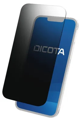 Imagen del producto de Filtro de privacidad Dicota, adhesivo de 4 vías, para Apple iPhone 14/16e