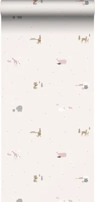 Obrázek produktu pro Sanders & Sanders tapeta zvířata béžová 53 cm x 10 m